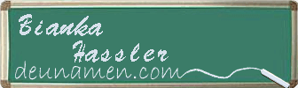 Bianka Hassler Visitenkarte